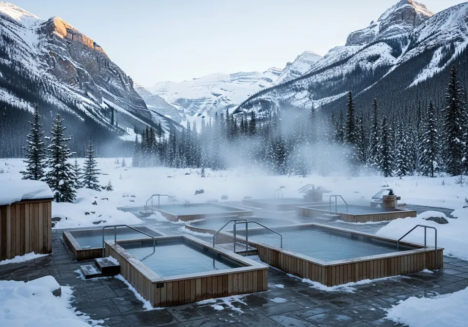 Canadian Rockies Nordic spa